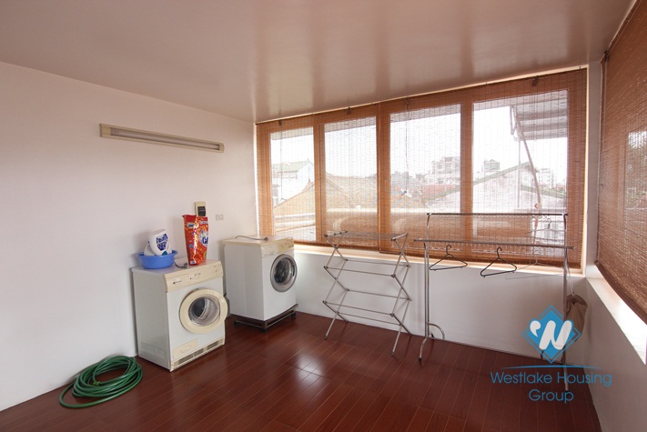 Modern house for rent with garden & swimming pool in Tay Ho, Hanoi